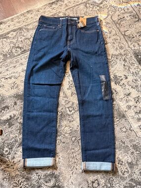 Eddie Bauer Women’s Dark Blue Denim Jeans - Classic Straight Fit